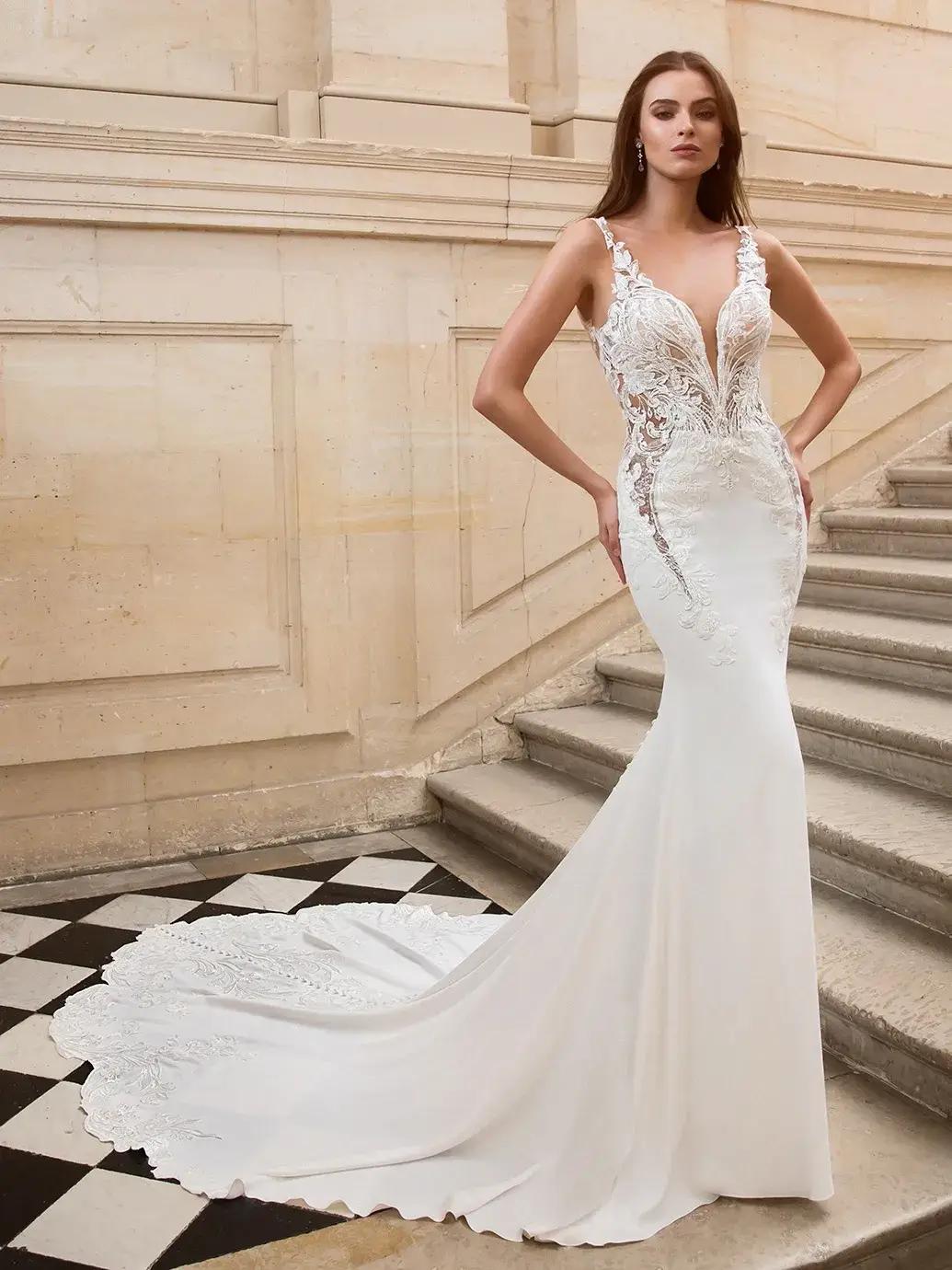 Chic and Sophisticated: Exploring the Latest Élysée Bridal Gowns Image